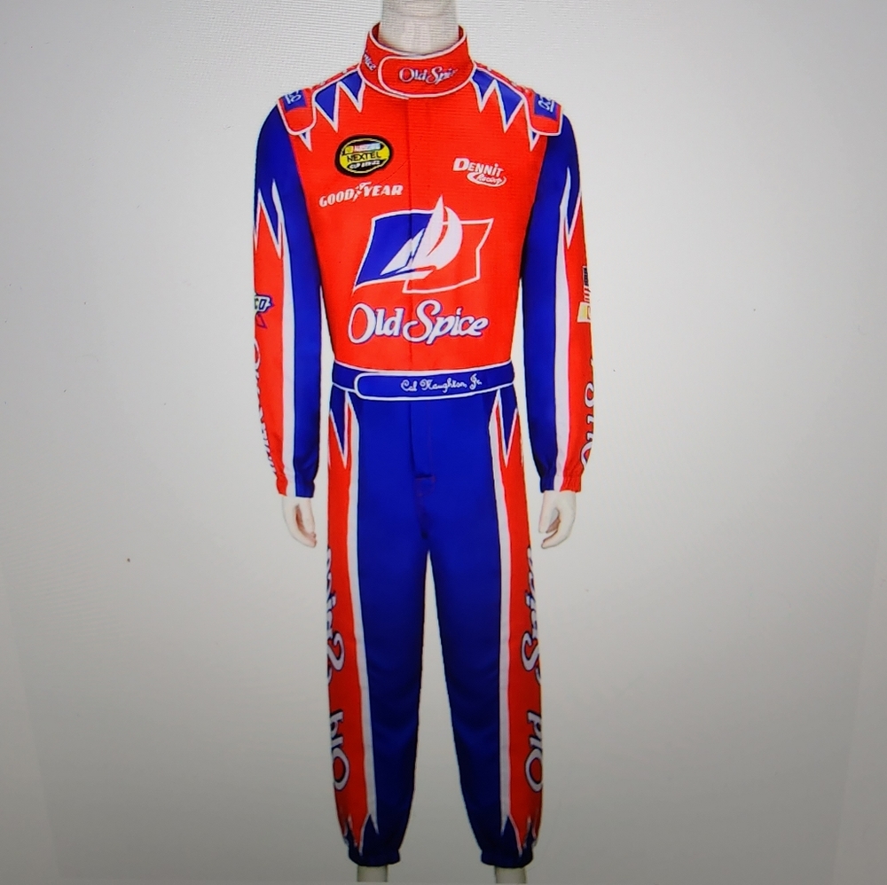 Adult Mens Ricky Bobby Costume Racing Jumpsuit